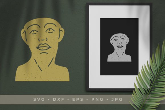 Ancient Sculpture Graphics for Editorial Design