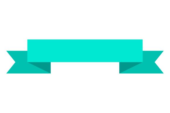 Blank Ribbon Flag