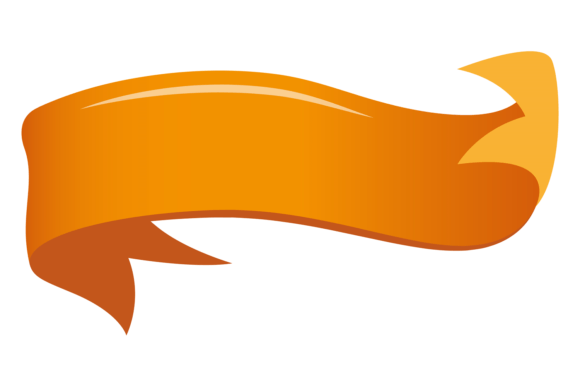 Decorative Ribbon Banner Graphics for Branding and Marketing