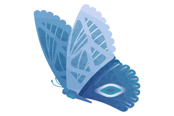 Decorative Summer Butterfly Graphics for Branding and Illustrations