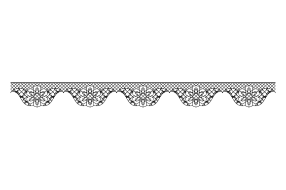 Elegant Lace Ornament