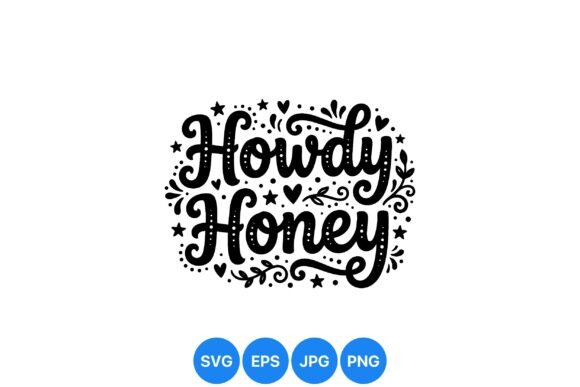 Howdy Honey Decorative Graphics