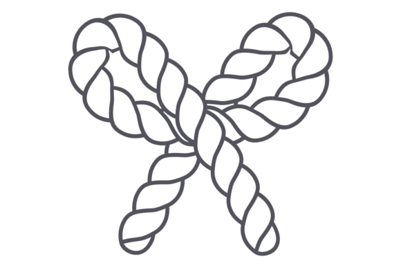 Rope Knot Icon for Graphic Designers