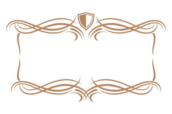 Vintage Elegant Frame for Branding and Design
